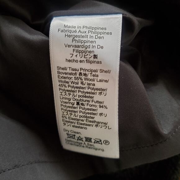 J Crew Sophia Mini Dress Maritime Tweed Black Sleeveless Classic Size 14 NWT - Picture 9 of 10